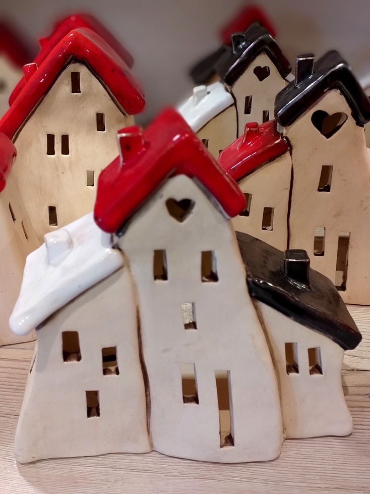 domek potrójny ceramika